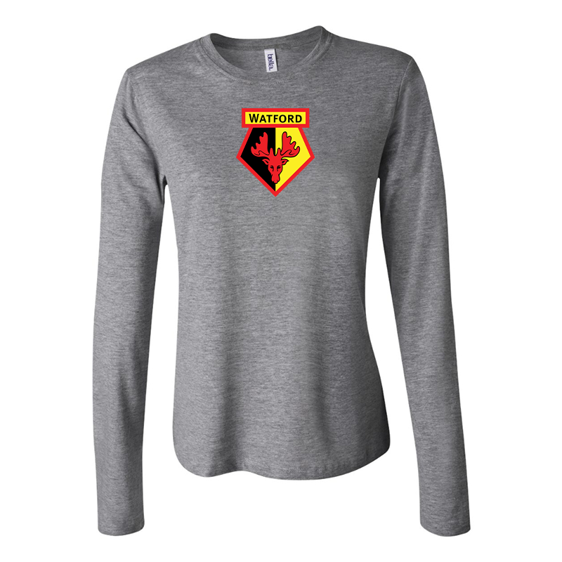 BELLA CANVAS Women’s Watford Soccer Jersey Long Sleeve Tee